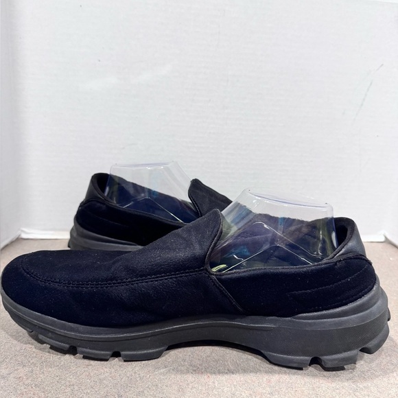 Skechers Go Walk 3 Goga Mat Men’s Black Loafers 12 - Picture 1 of 10